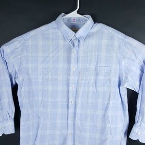 Tommy Bahama Mens Long Sleeve 100% Cotton Blue